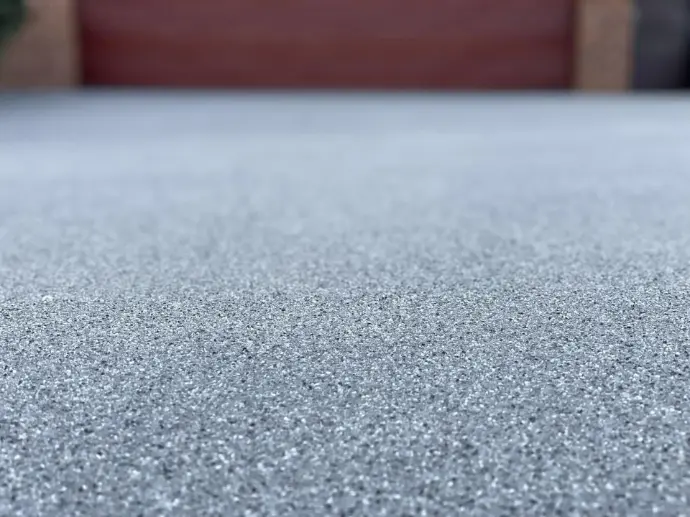 Outdoor pathways in Quartz Shield Iron on Dark Grey